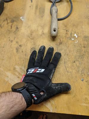 212 Performance Small Blue Nylon Gloves, (1-Pair) at