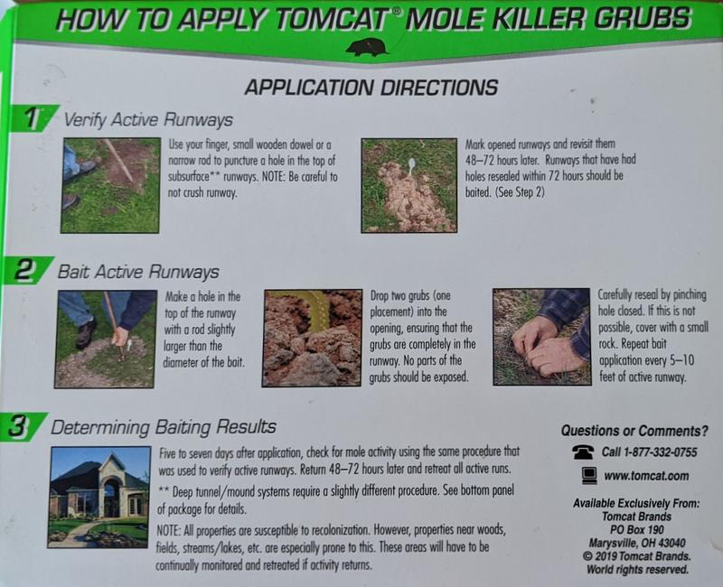  Tomcat Mole Trap : Home Pest Lures : Patio, Lawn & Garden