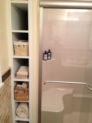 KPACKCB4848: Accessory Package for Walk-in Shower, Model 3LRS4848B22B