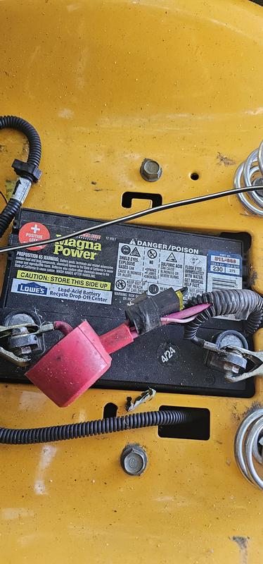 Sure Power 12V 230 CCA Mower Battery, Maintenance-Free