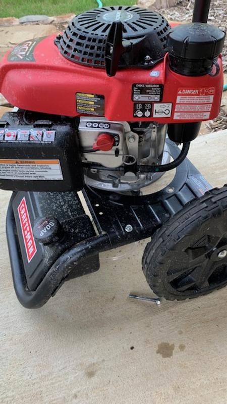 Craftsman gcv190 pressure deals washer