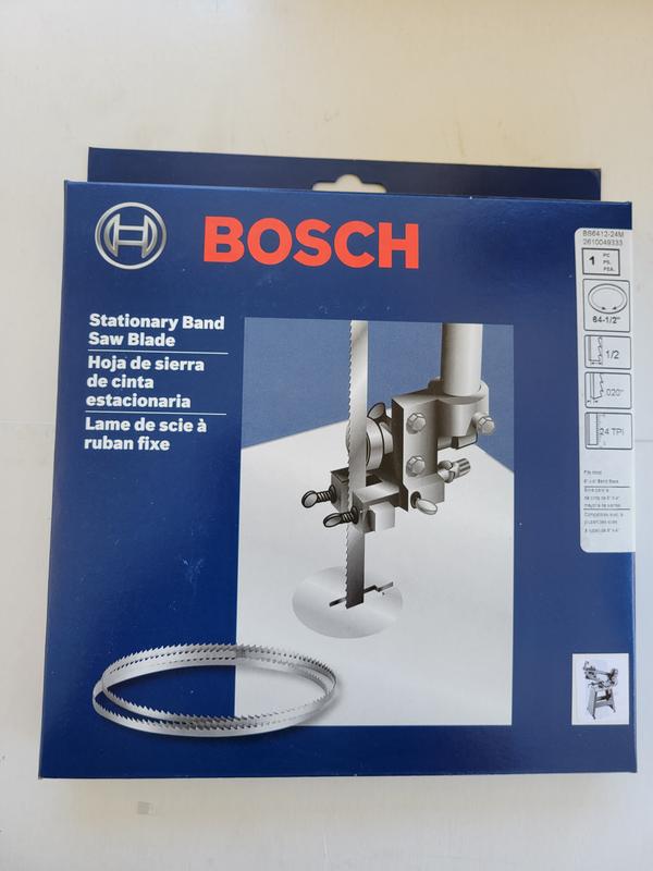 Bosch 64 1 2 in L X 1 2 in W X 24 Tpi High Speed Steel Fits Most