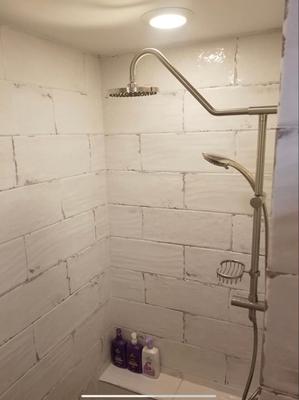 Elida Ceramica Whitewash Wall Planks 8-in x 20-in Glazed Ceramic Wall Tile