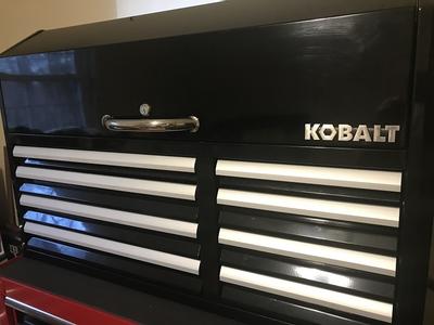 Kobalt 3000 Series 41-in W x 22.5-in H 9-Drawer Stainless Steel Tool Chest (Stainless  Steel) in the Top Tool Chests department at
