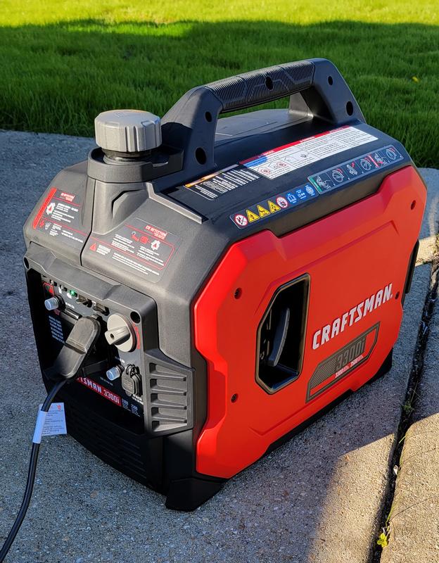 CRAFTSMAN CMX 3300-Watt Single Fuel (Gasoline) Inverter Generator in the Inverter  Generators department at