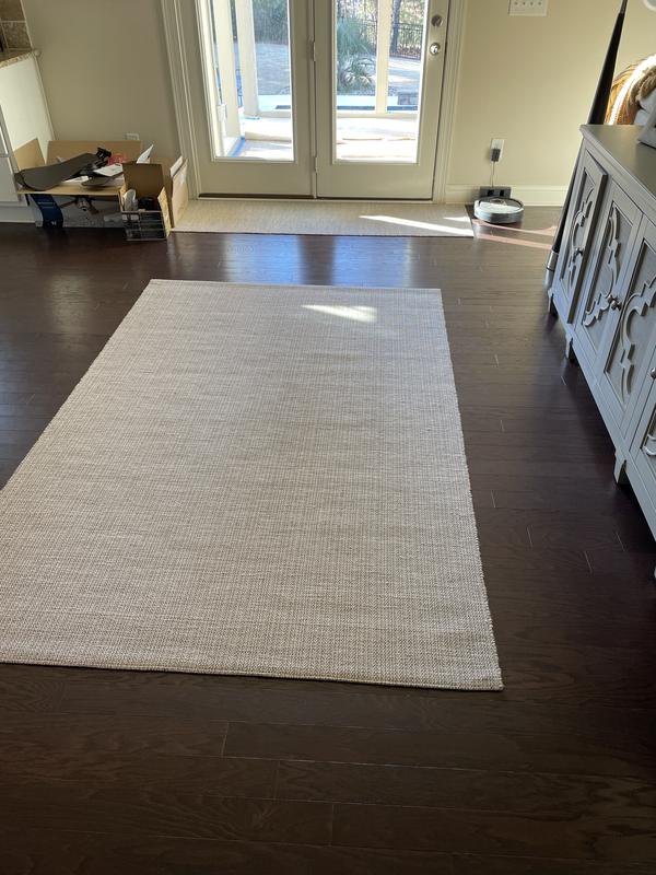 allen + roth Abita Springs 2 x 4 (ft) Woven Cotton Grey/natural ...