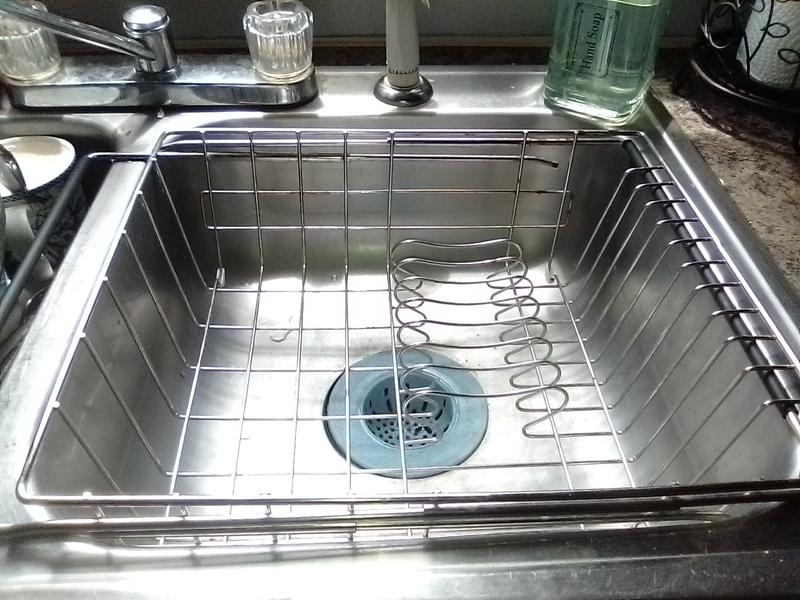 2 Tier Stainless Steel Dish Drying Rack – Kitchen Best Helpers Sunny Blues  Inc 1811 Rees St, Ste C Num 104, Breaux Bridge, LA 70517 USA