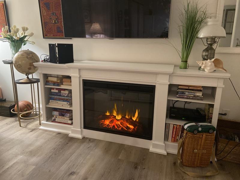 Real flame eliot 2024 grand white