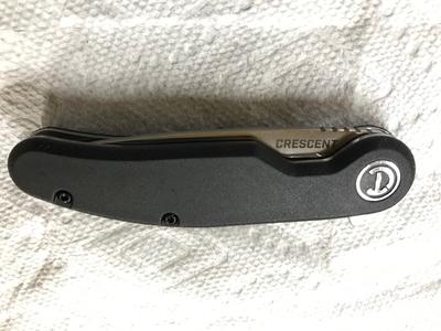 Crescent 3.25-in Steel Drop Point Pocket Knife in the Pocket Knives  department at