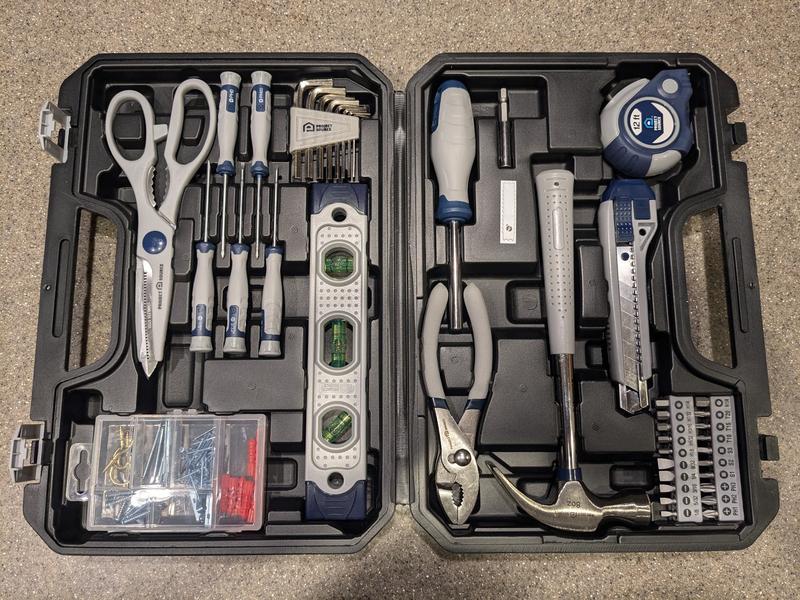 Project Source 142-Piece Household Tool Set 55115 at Lowes.com