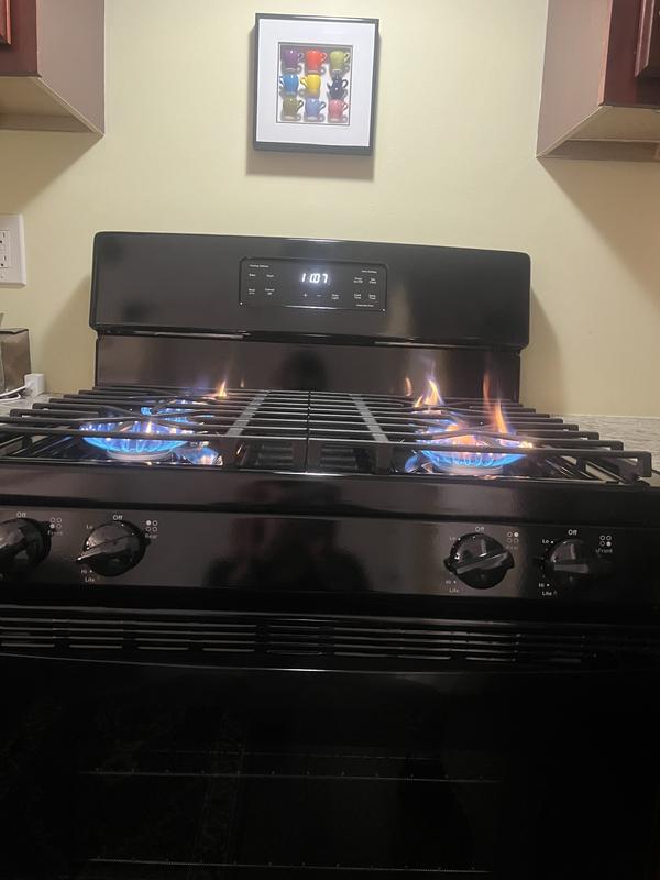 GE 30-inch Freestanding Gas Range with Precise Simmer Burner JGBS61DPW