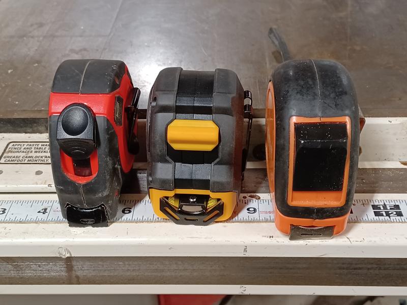 DEWALT 16 Ft. L X 1.25" W Tape Measure Black/Yellow 1 Pk - View #2