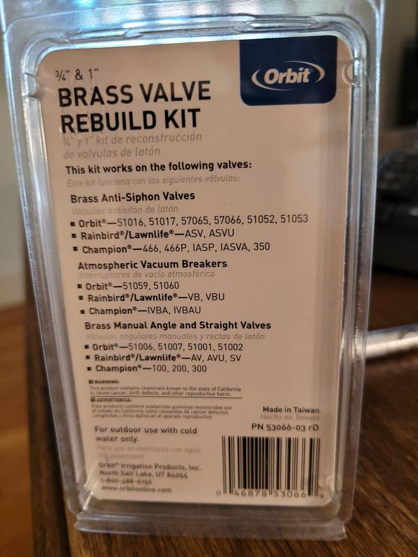 Orbit Black Replacement Diaphragm 53066H at Lowes.com