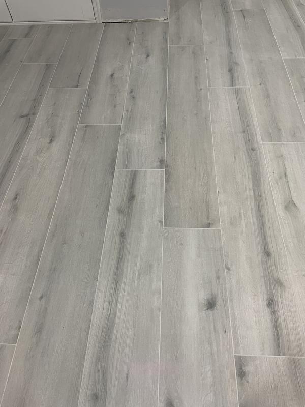 allen + roth Natural 12-in x 70-in Matte Porcelain Wood Look Floor and ...