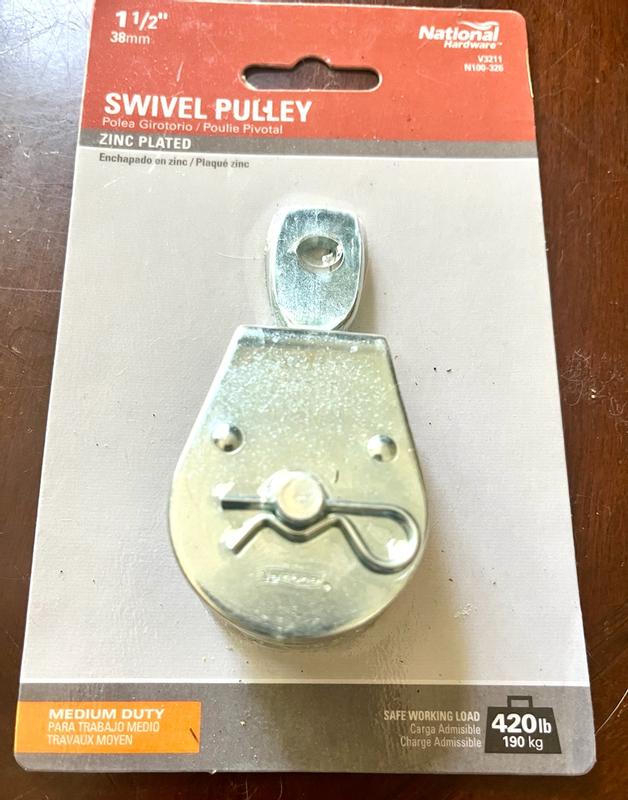RELIABILT 1.56-in Single Rope Fixed eye Pulley in the Pulleys ...