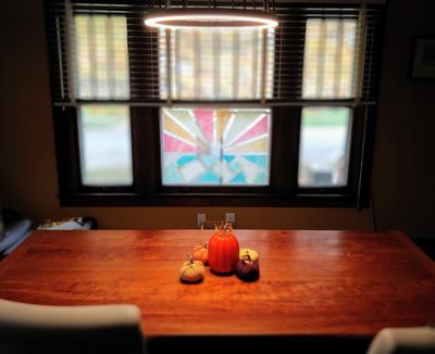Designer Home Black Transitional Geometric LED Medium Hanging Pendant ...