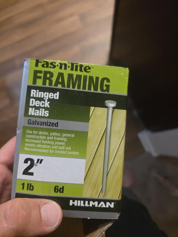 Fas-n-Tite 2-7/8-in Vinyl-coated Smooth Shank Sinker Nails (527