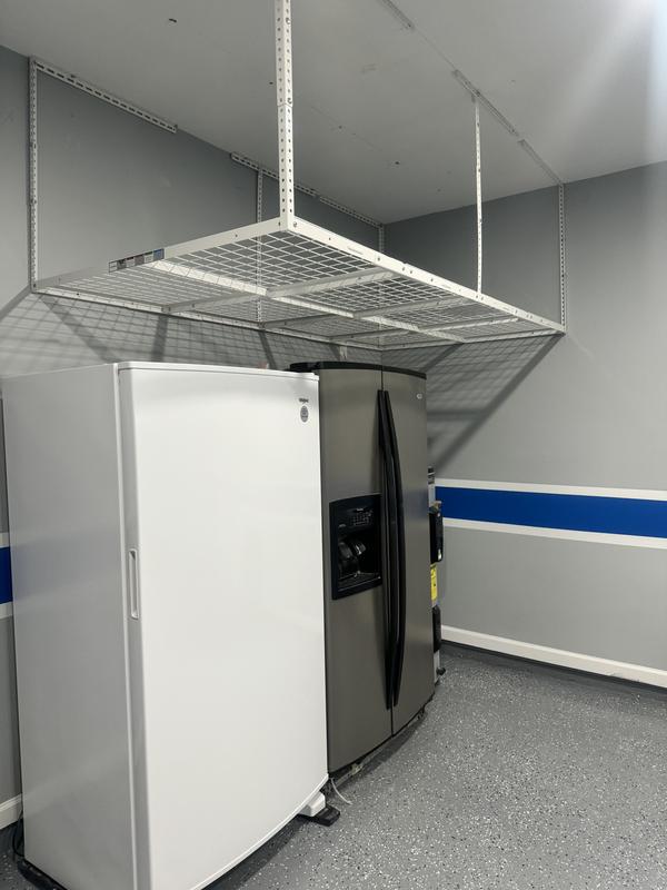 Motorized redcamp overhead garage storage cost