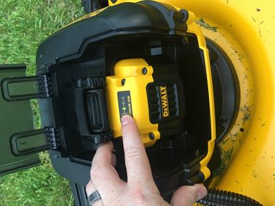 Lowes dewalt lawn discount mower