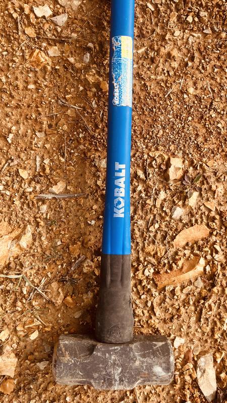 Kobalt 8-lb Steel Head Fiberglass Sledge Hammer Kobalt 8-lb Steel Head Fiberglass Sledge Hammer