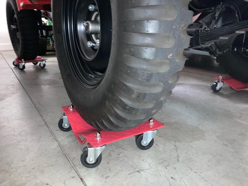 Rolling Tire Dolly Wheel Mover Transport Storage Truck Car Garage Shop Equipment 