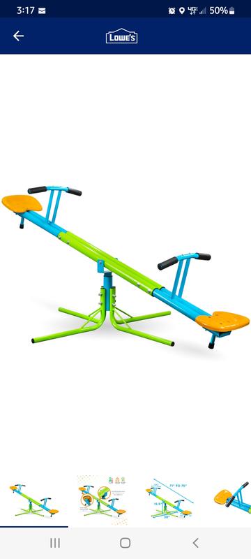 SEE/SAW 5セット FIFIです。 Gorilla Playsets Wooden See-Saw 02-3002