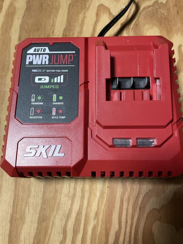 Skil CB7488B-20 PWRCore 20 Brushless 20V 4-Tool Combo Kit with Pwr Jump Charger