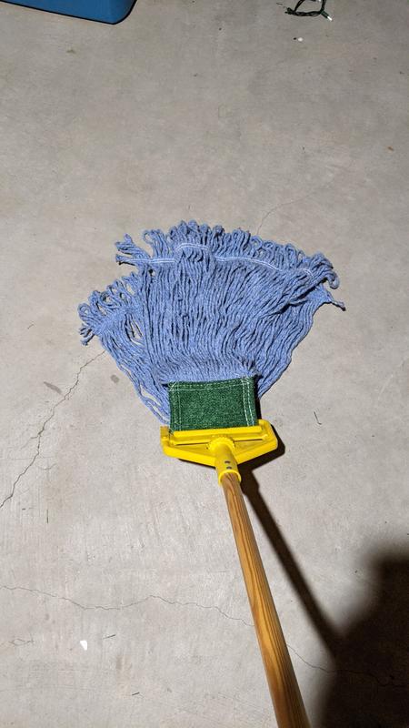 Rubbermaid Commercial Gripper Wet Mop 60 Hardwood Handle - The Office Point