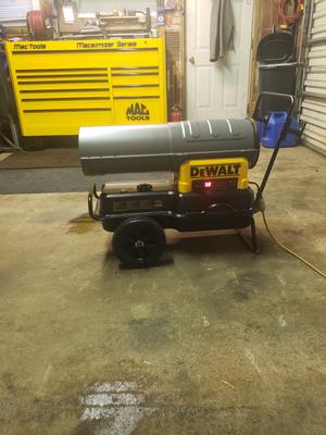 DEWALT Forced Air Kerosene Multi-fuel Construction Heater in the Construction  Heaters department at Lowes.com