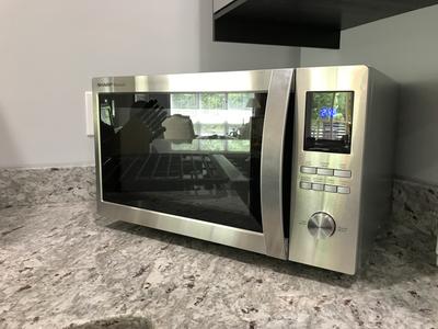 Sharp SMC1162HS 1.1 cu ft. Mid-Size Countertop Microwave Oven, 1 - Kroger