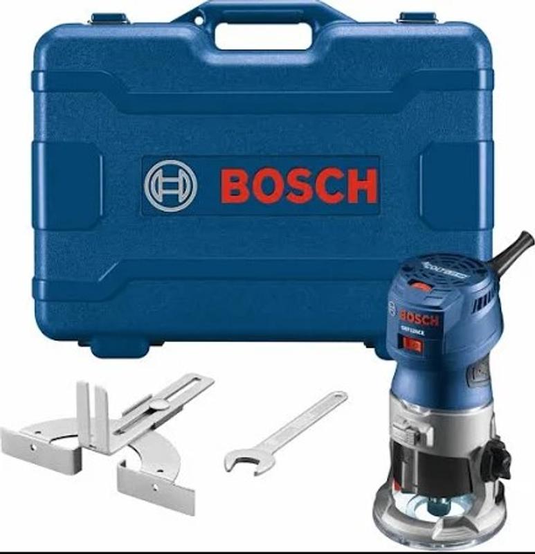 Bosch 1/4-in 7-Amp 1.25-HP Variable Fixed Corded Router GKF125CEN