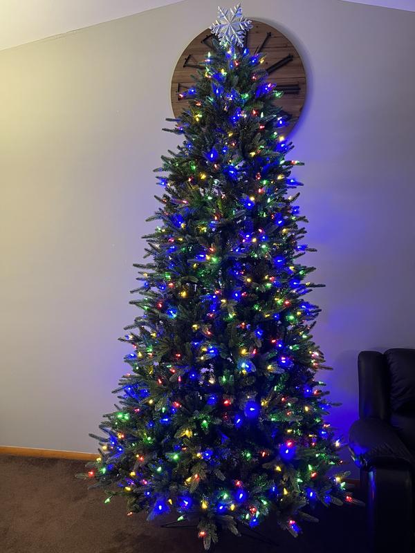 Sylvania 9' 8-Function Color Changing Prelit LED Tree