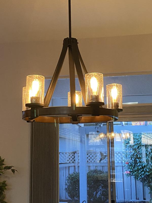 Kichler barrington deals 5 light chandelier