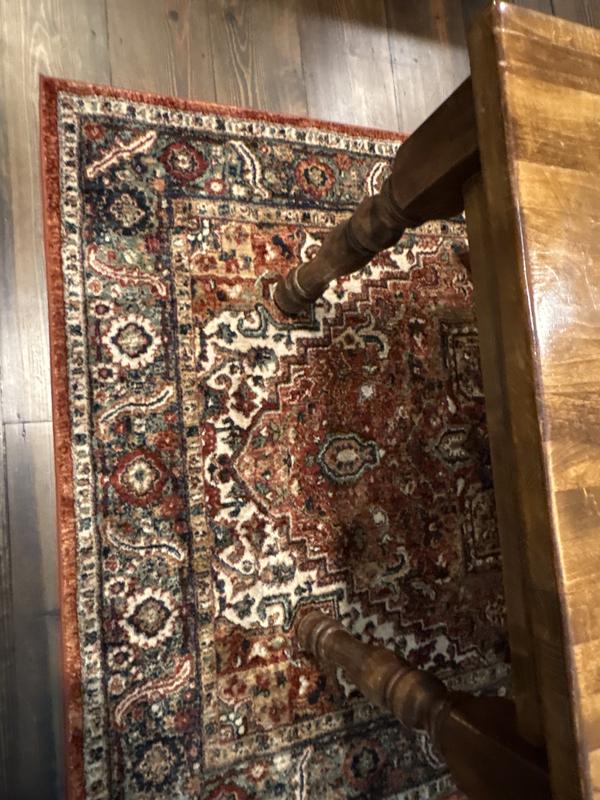 allen + roth with STAINMASTER Jezebel Performance 5 x 8 (ft) Loomed ...