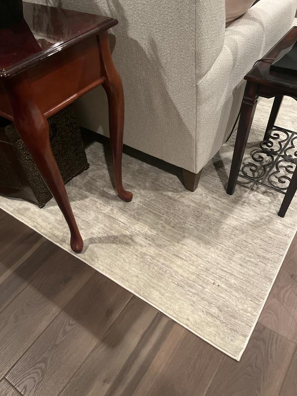 allen + roth Washable Linear Lassen 5 X 8 (ft) Tan Indoor Abstract ...