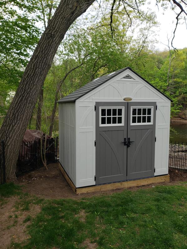 Patio, Lawn & Garden Outdoor Storage Suncast BMS80 Shed Expansion Kit