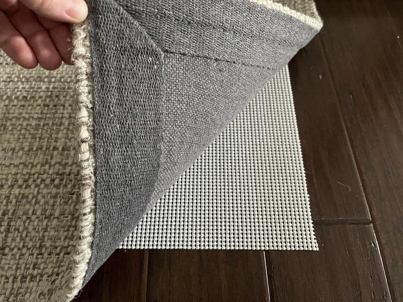 allen + roth Woven Wool 5-ft x 7.5-ft Woven Wool Ivory Gray Rectangular ...