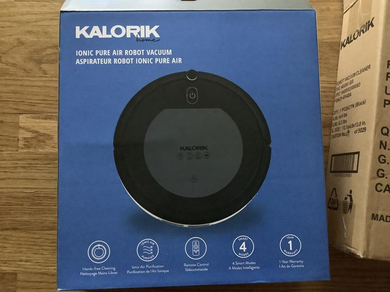 Kalorik Rvc 46588 gr Auto Charging Pet Robotic Vacuum with HEPA