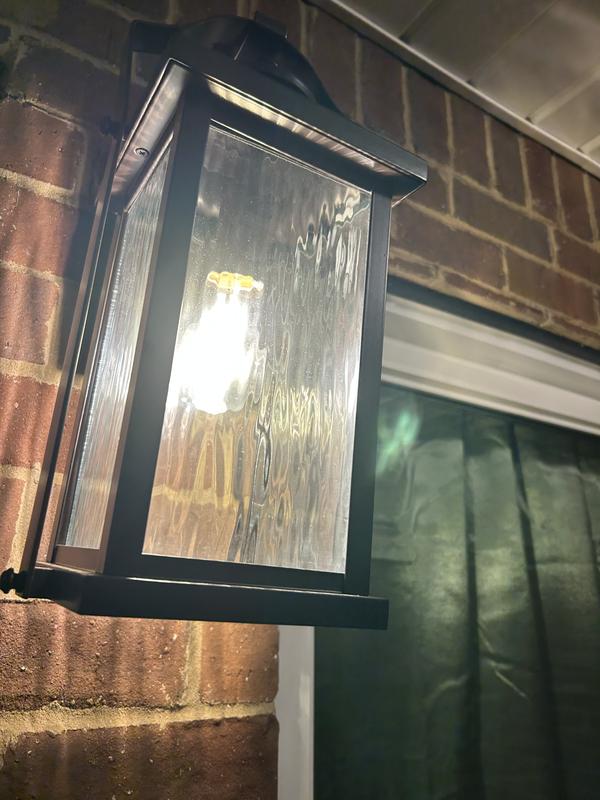 Kichler Linford 1-Light 13.75-in H Antique Bronze Outdoor Wall