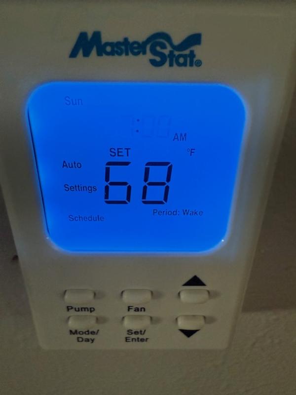 MasterCool Plastic Evaporative Cooler Thermostat Wall Switch