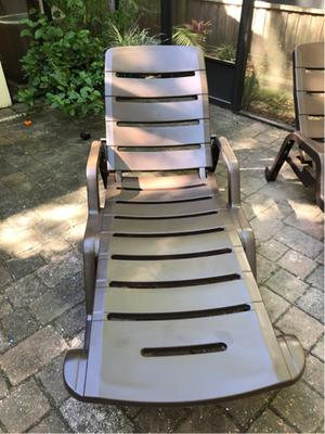 Adams resin chaise lounge hot sale