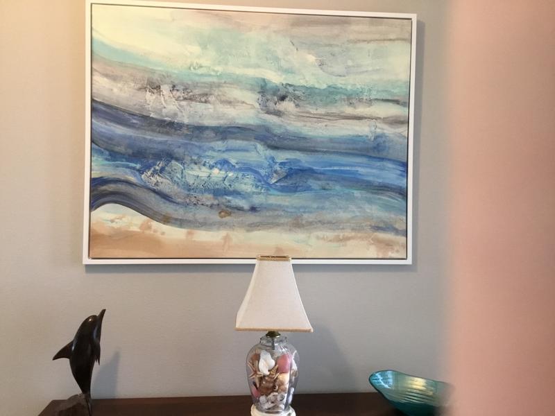 Designart 28-Inches H x 48-Inches W Coastal Canvas Print in