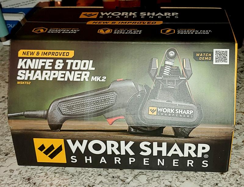 Work Sharp WSKTS2 Knife & Tool Sharpener MK2  Advantageously shopping at