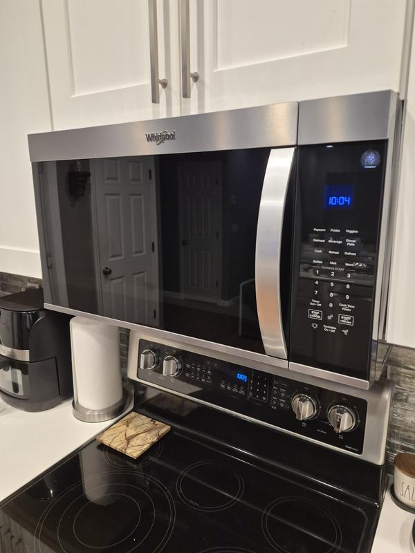 Whirlpool 1.9-cu ft Over-the-Range Microwave with Sensor Cooking ...