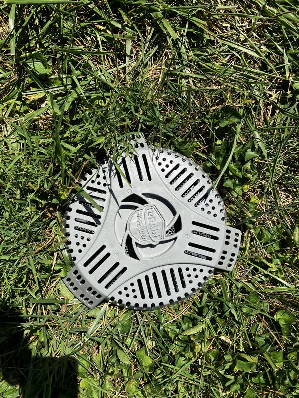 Outdoor Stairwell Drain Cover and Filter - Drain Defender Prevents Clogs  and Flooded Basements from Yard Waste