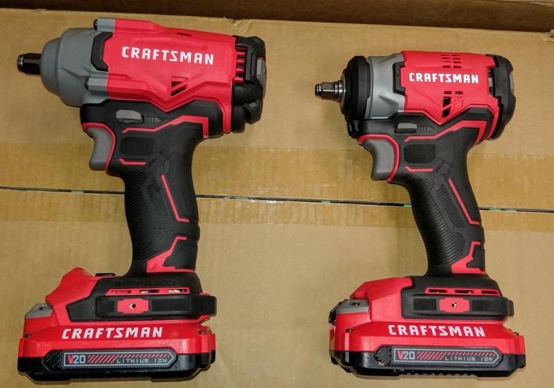 CRAFTSMAN V20-Amp 20-volt Max Variable Speed 3/8-in Drive Cordless 