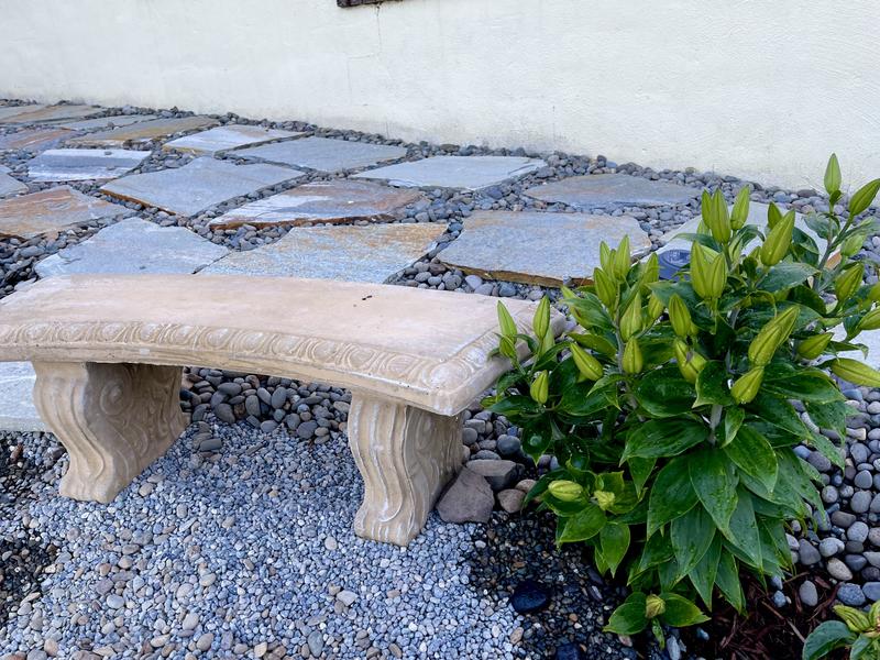 Lowes concrete online bench