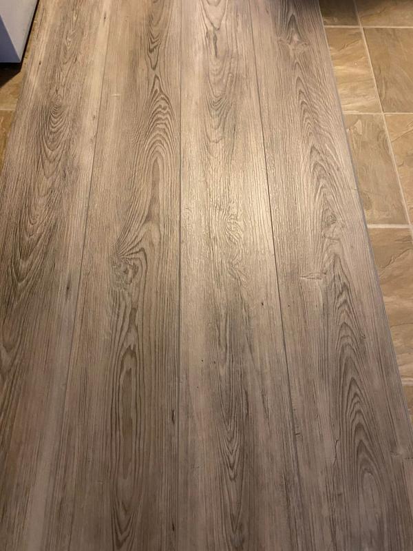 Armstrong Flooring (Sample) Assurity Light Taupe Waterproof Wood Look Interlocking or Glue (Adhesive) Luxury Vinyl Plank Armstrong Flooring (Sample) Assurity Light Taupe Waterproof Wood Look Interlocking or Glue (Adhesive) Luxury Vinyl Plank