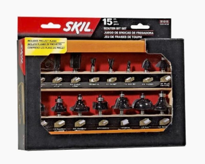 Skil 30 online router bit set