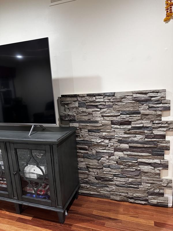 Tritan BP 1.75-in x 24.75-in x 48.75-in Moonlight Gray Raw Bevel Lap ...